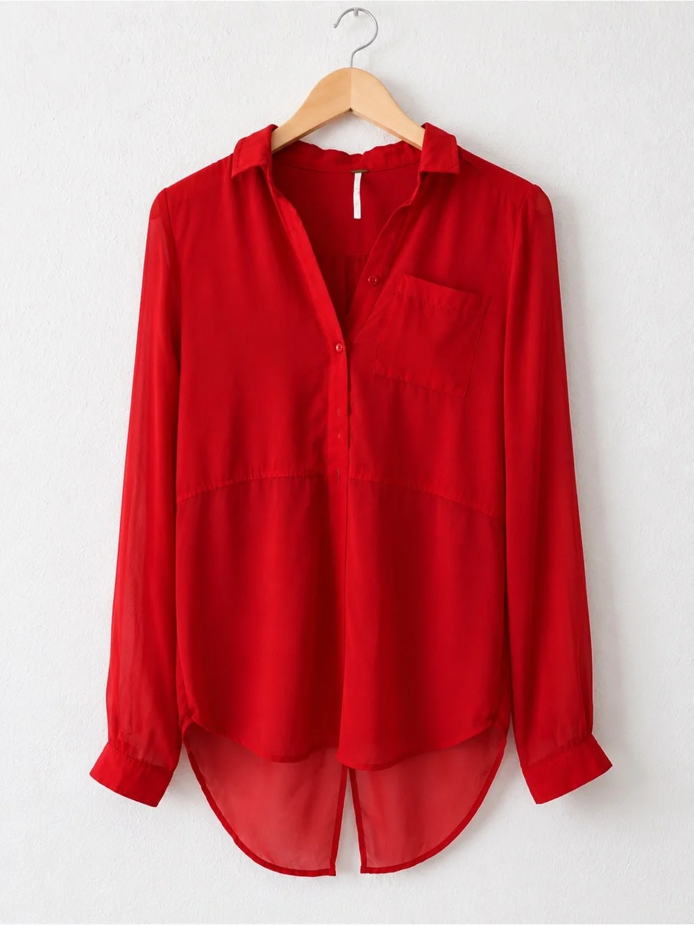 Free People lightweight red